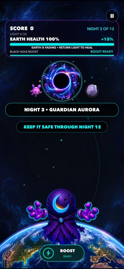 Moon Mimic iPhone gameplay
