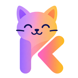 Kitten Software cat-shaped K logo